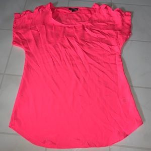 Neon Pink Blouse